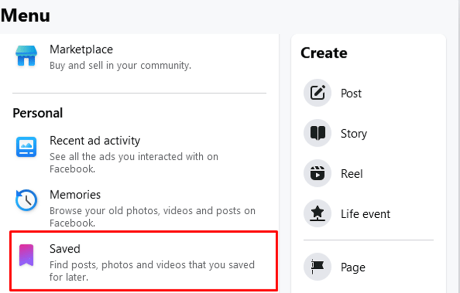 How to find Messenger Saved Reels: 4 image