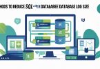 Reduce Database log size SQL Server blog feature image