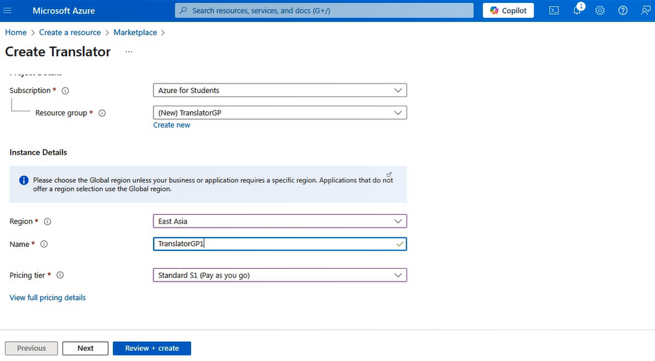 Easy Explore Azure AI Translator 3 2 1