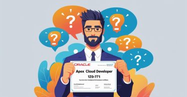 Oracle Apex cloud developer certified professional 1z0-771 Question and Answer
