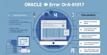 What Does ORA-01017 Mean