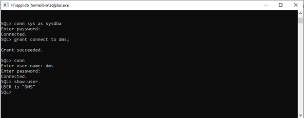 Create User ERROR: ORA-01017 4 image 3